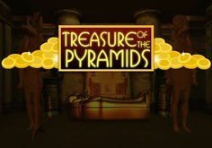 Treasure Of The Pyramids Pokie Logo