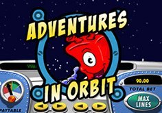 Adventures In Orbit Pokie Logo
