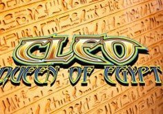 Cleo Queen Of Egypt Pokie Logo