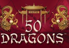 50 Dragons Pokie Logo