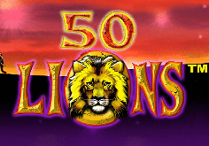 50 Lions Pokie Logo