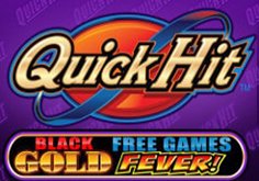 Quick Hit Black Gold Pokie Logo