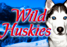 Wild Huskies Pokie Logo