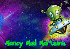 Money Mad Martians Pokie Logo