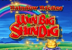 Rainbow Riches Win Big Shindig Pokie Logo