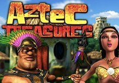 Aztec Treasure Pokie Logo