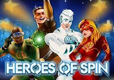 Heroes Of Spin Pokie Logo