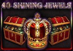 40 Shining Jewels Pokie Logo