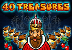40 Treasures Pokie Logo