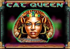Cat Queen Pokie Logo