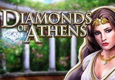 Diamonds Of Athens Pokie Logo