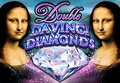 Double Da Vinci Diamonds Pokie Logo