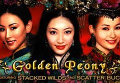 Golden Peony Pokie Logo