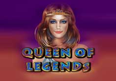 Queen Of Legends Pokie Logo