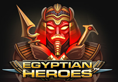 Egyptian Heroes Pokie Logo