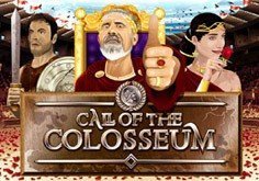 Call Of The Colosseum Pokie Logo