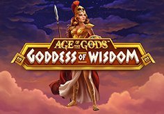 Age Of The Gods Goddess Of Wisdom Pokie Logo