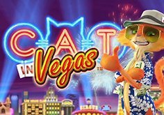 Cat In Vegas Pokie Logo