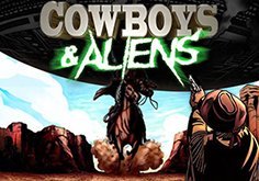 Cowboys 038 Aliens Pokie Logo