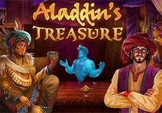Aladdins Treasure Pokie Logo