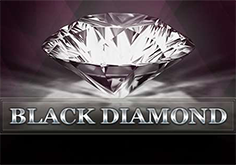 Black Diamond 1 Line Pokie Logo