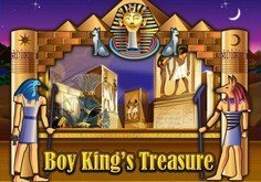 Boy Kings Treasure Pokie Logo