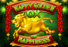 Happy Golden Ox Of Happiness Pokie Logo
