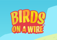Birds On A Wire Pokie Logo