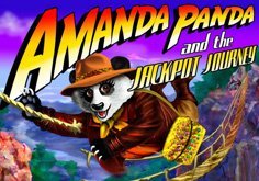 Amanda Panda 038 The Jackpot Journey Pokie Logo