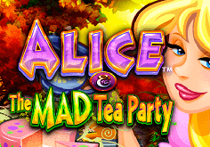 Alice And The Mad Party Pokie Logo