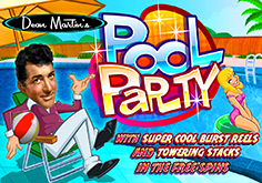 Dean Martin 8217s Pool Party Pokie Logo