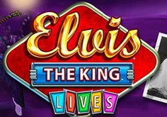 Elvis The King Lives Pokie Logo
