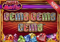 Gems Gems Gems Pokie Logo