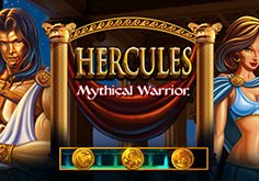 Hercules Mythical Warrior Pokie Logo