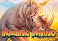 Raging Rhino Pokie Logo