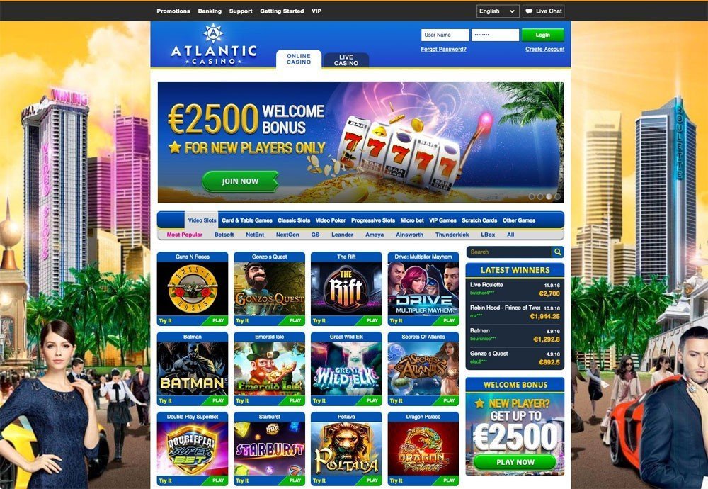 Atlantic Casino Bonus