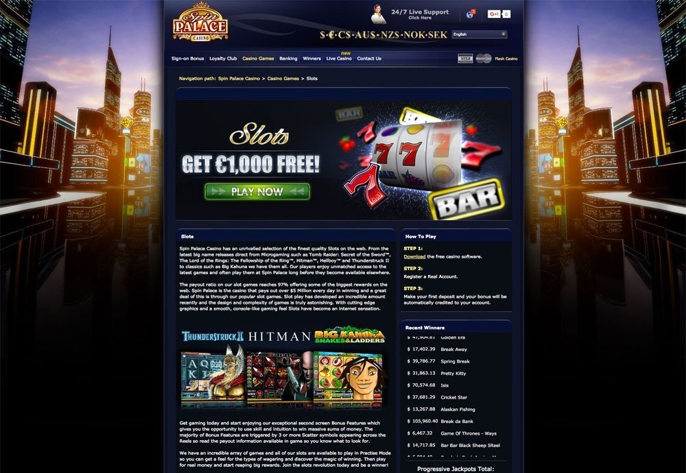Spin Palace Casino Review 2