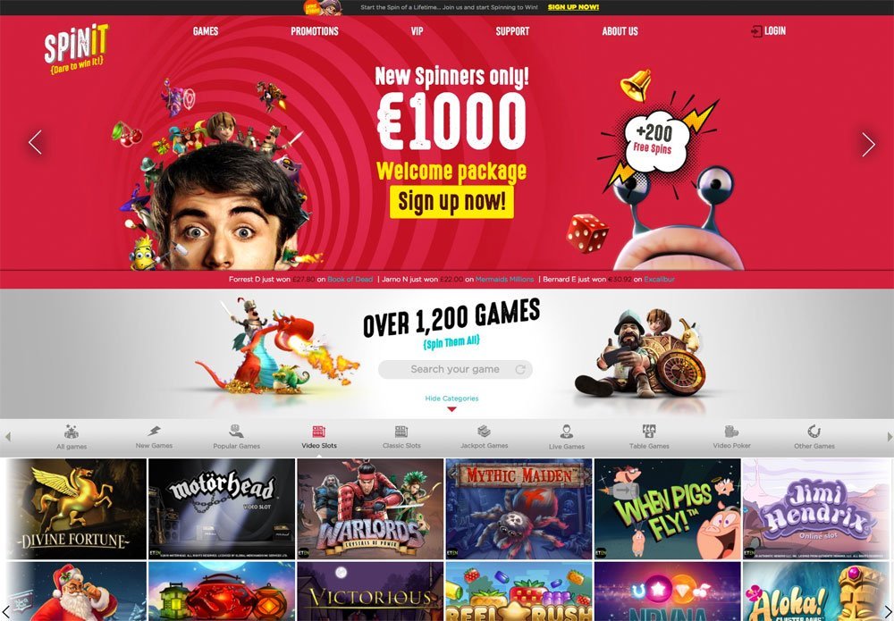 Spinit Casino Review 1