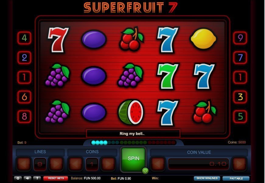 Super Fruit 7 Pokie