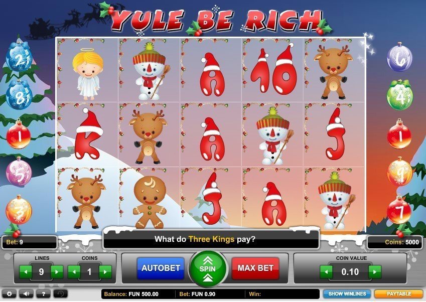 Yule Be Rich Pokie