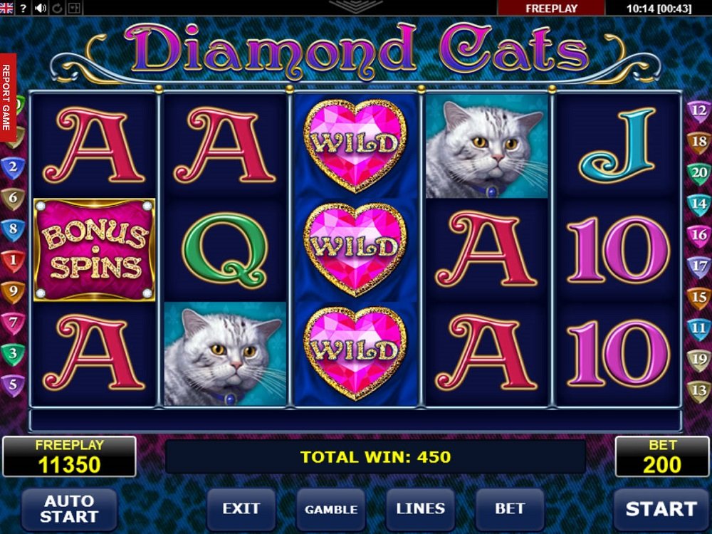 Diamond Cats Pokie