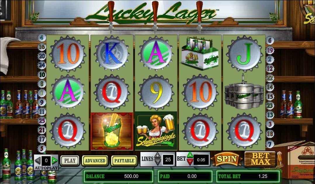 Lucky Lager Pokie