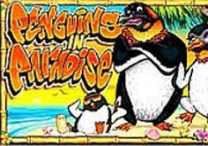 Penguins In Paradise Pokie Logo