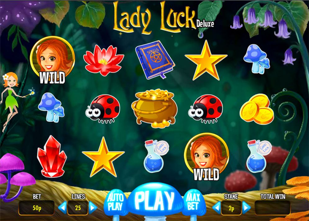 Lady Luck Deluxe Pokie
