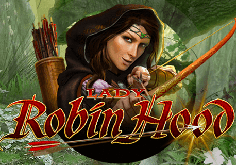 Lady Robin Hood Pokie Logo