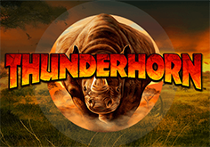 Thunderhorn Pokie Logo