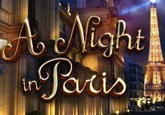 A Night In Paris Pokie Logo