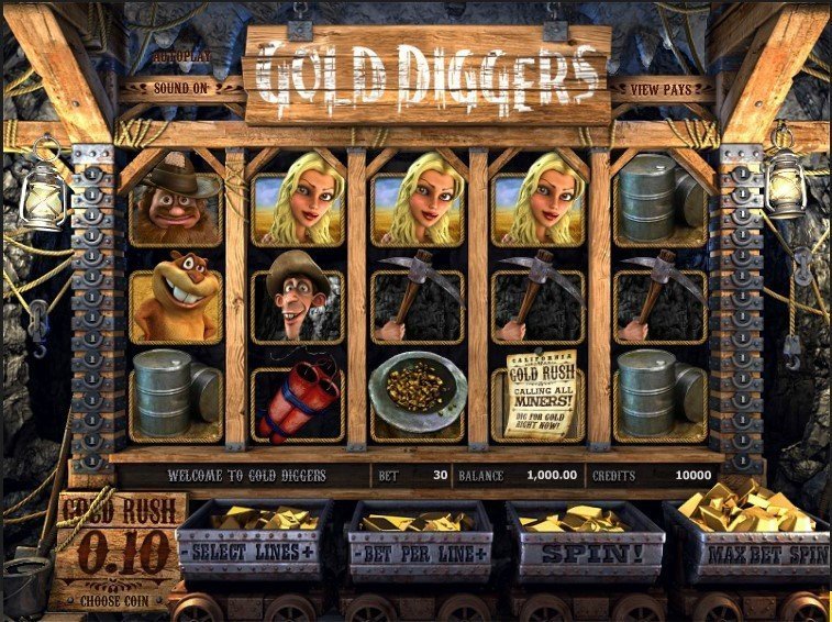 Gold Diggers Pokie