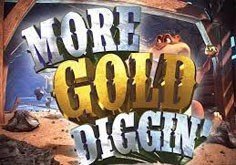 More Gold Diggin Pokie Logo