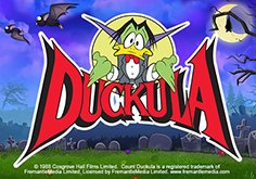 Count Duckula Pokie Logo